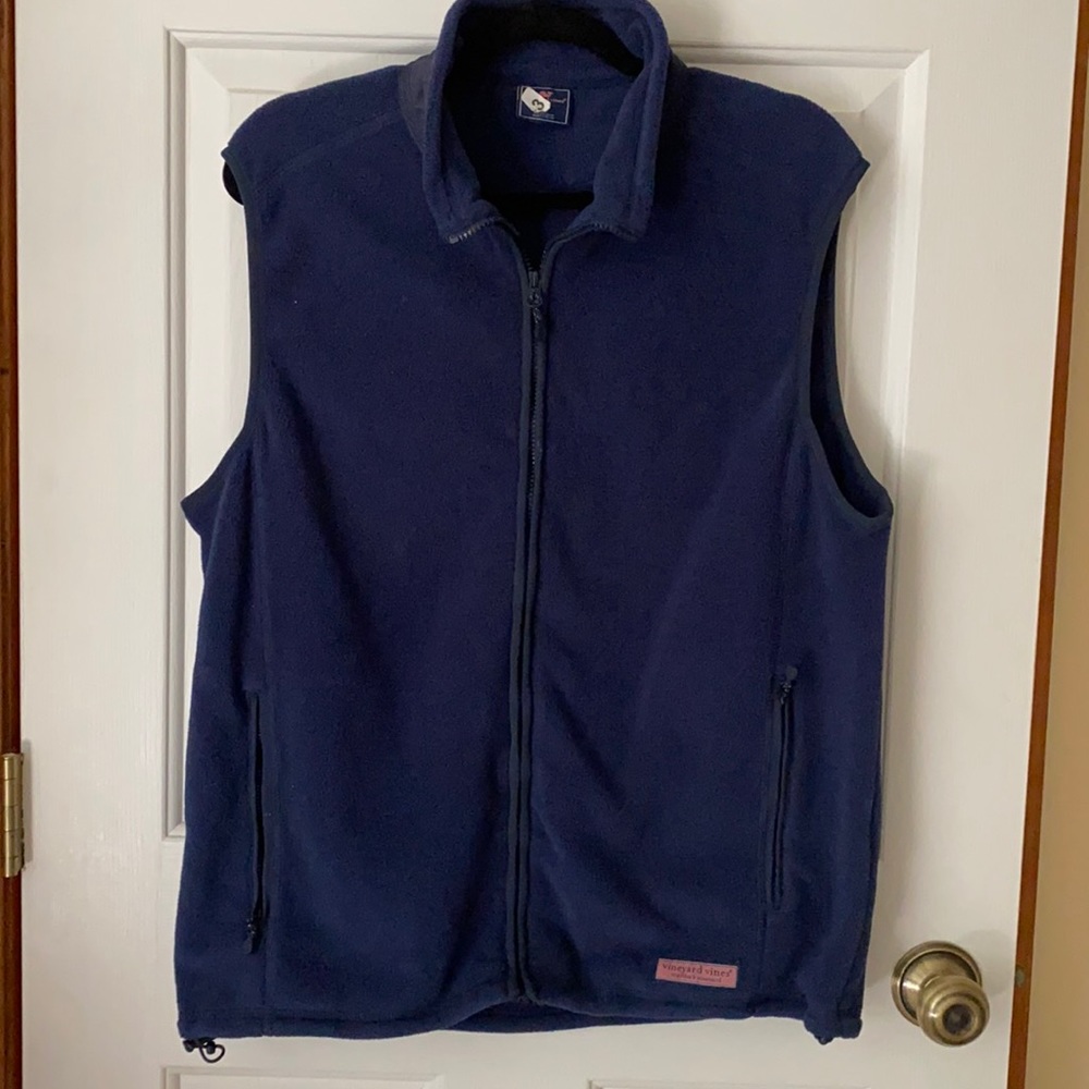 Men’s fleece Vineyard Vines Vest size M
